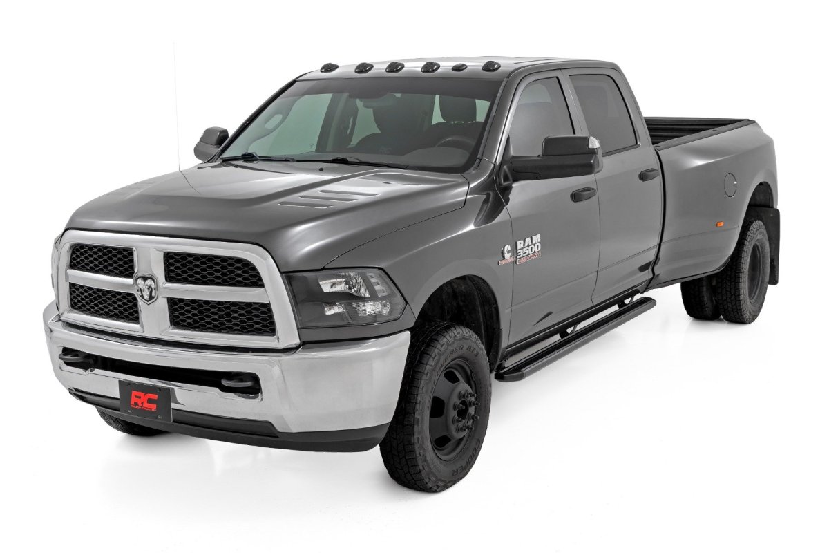Ram 2500 Running Boards - Rough Country - Bluetooth-Controlled - Multi-Color LED - '11-'26